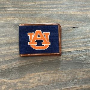Smathers and Branson Needle Point Auburn Wallet